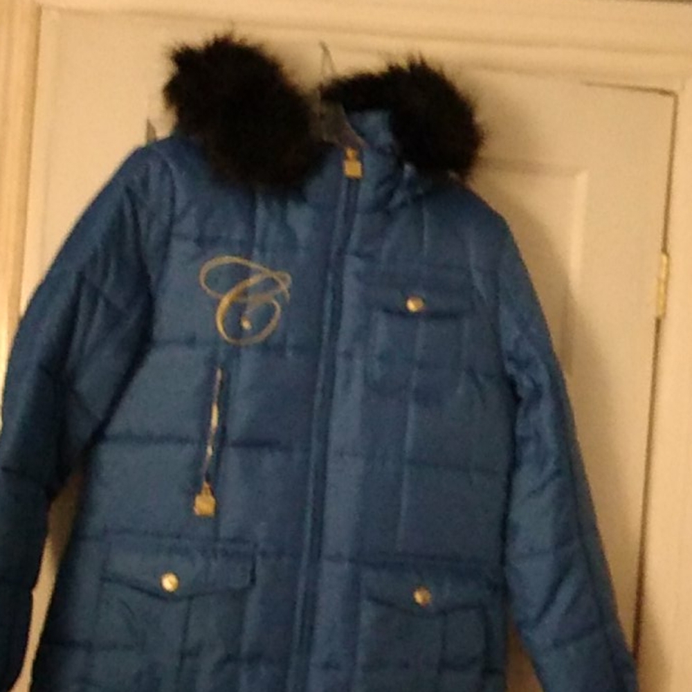 New Coogi Fur Hooded Jacket - Picture 2 of 16